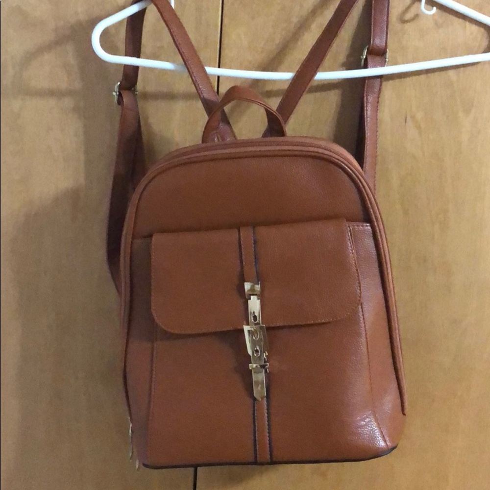 VBIGER Leather Backpack Shoulder Handbag